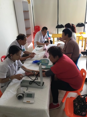 健康服務(wù)暖人心，義診活動進(jìn)社區(qū)——記永濟(jì)社區(qū)便民健康義診活動